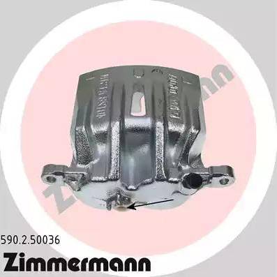 Zimmermann 590.2.50036 - Тормозной суппорт autosila-amz.com