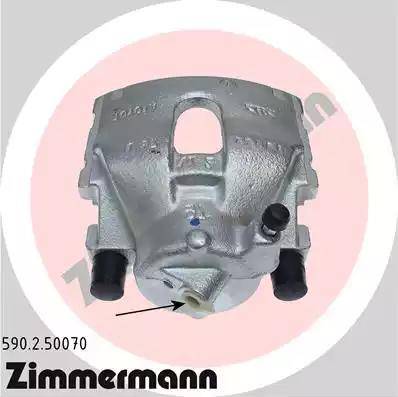 Zimmermann 590.2.50070 - Тормозной суппорт autosila-amz.com