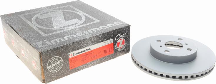 Zimmermann 590.2808.20 - Тормозной диск autosila-amz.com