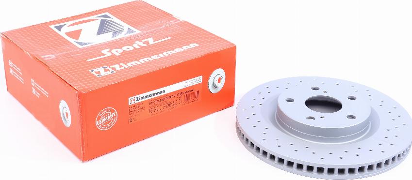 Zimmermann 590.2810.52 - Тормозной диск autosila-amz.com