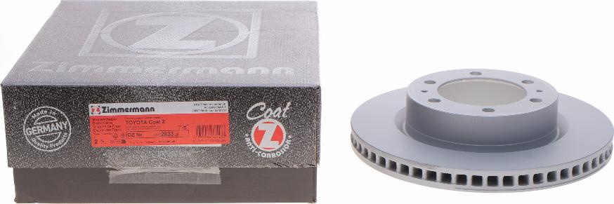 Zimmermann 590.2833.20 - Тормозной диск autosila-amz.com