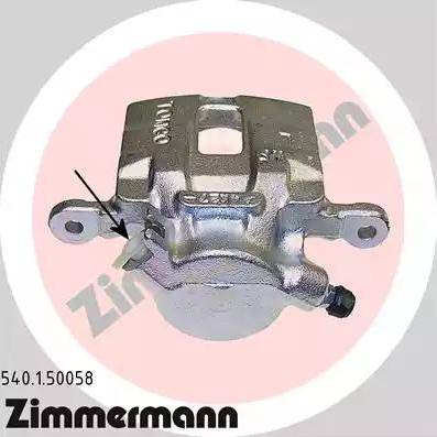 Zimmermann 540.1.50058 - Тормозной суппорт autosila-amz.com