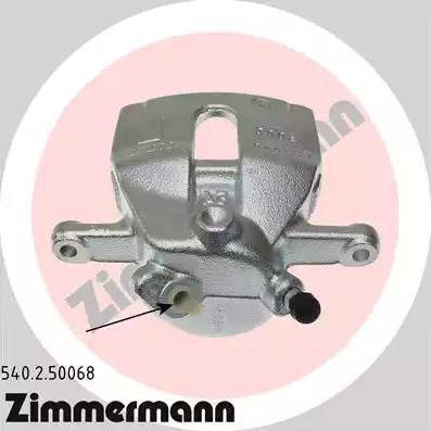 Zimmermann 540.2.50068 - Тормозной суппорт autosila-amz.com