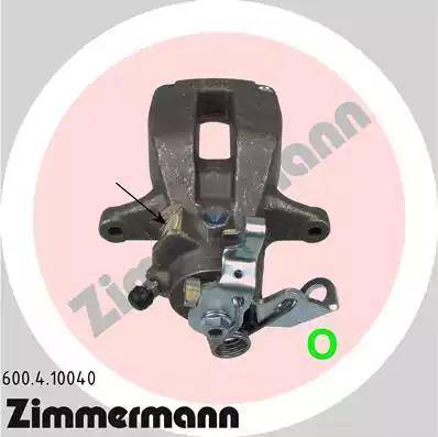 Zimmermann 600.4.10040 - Тормозной суппорт autosila-amz.com