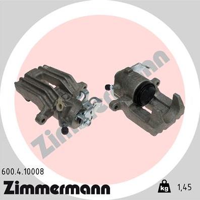 Zimmermann 600.4.10008 - Тормозной суппорт autosila-amz.com