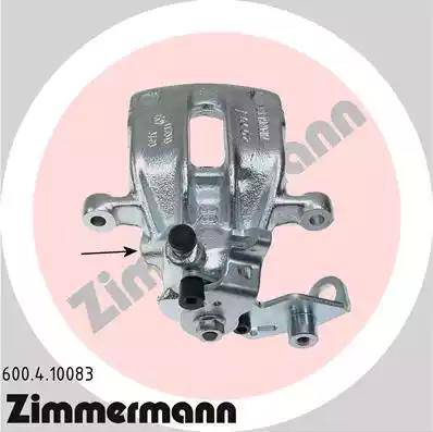 Zimmermann 600.4.10083 - Тормозной суппорт autosila-amz.com