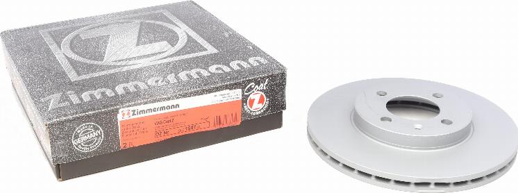 Zimmermann 600.1597.20 - Тормозной диск autosila-amz.com