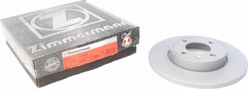 Zimmermann 600.1602.20 - Тормозной диск autosila-amz.com