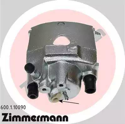 Zimmermann 600.1.10090 - Тормозной суппорт autosila-amz.com