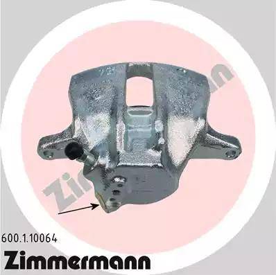 Zimmermann 600.1.10064 - Тормозной суппорт autosila-amz.com