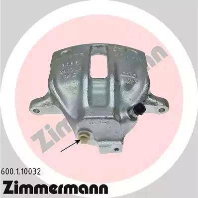Zimmermann 600.1.10032 - Тормозной суппорт autosila-amz.com