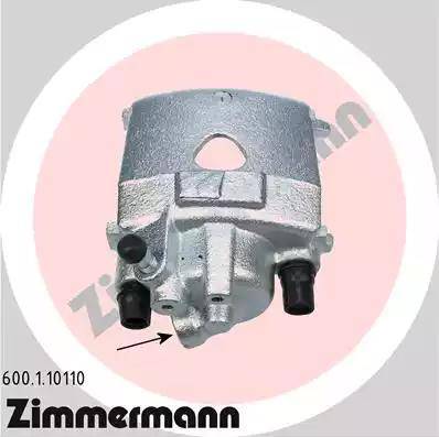 Zimmermann 600.1.10110 - Тормозной суппорт autosila-amz.com