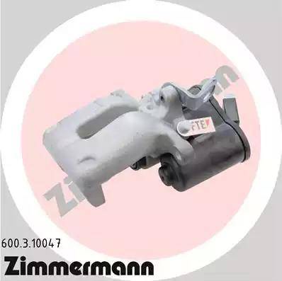 Zimmermann 600.3.10047 - Тормозной суппорт autosila-amz.com