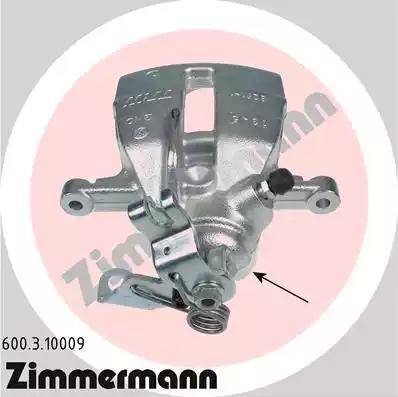 Zimmermann 600.3.10009 - Тормозной суппорт autosila-amz.com
