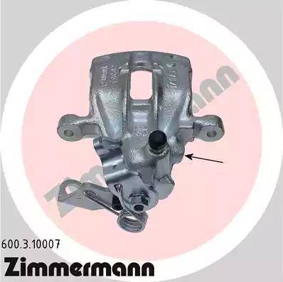 Zimmermann 600.3.10007 - Тормозной суппорт autosila-amz.com