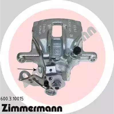 Zimmermann 600.3.10015 - Тормозной суппорт autosila-amz.com