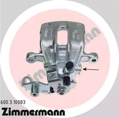 Zimmermann 600.3.10083 - Тормозной суппорт autosila-amz.com