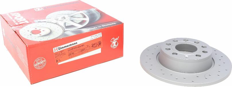 Zimmermann 600.3241.52 - Тормозной диск autosila-amz.com