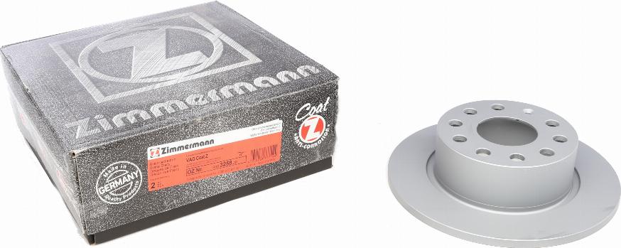 Zimmermann 600.3258.20 - Тормозной диск autosila-amz.com