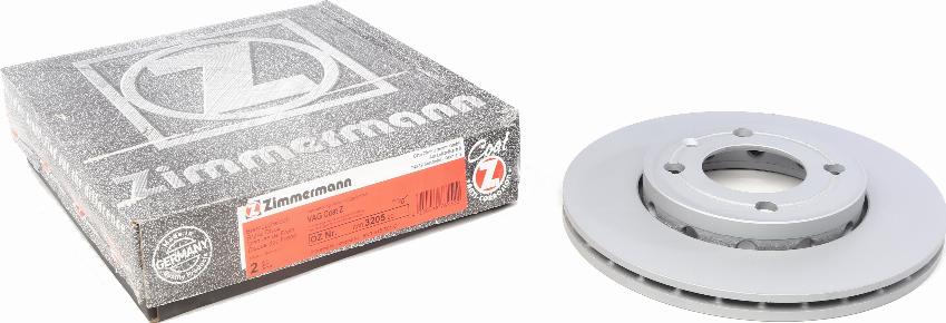 Zimmermann 600.3205.20 - Тормозной диск autosila-amz.com