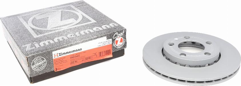 Zimmermann 600.3218.20 - Тормозной диск autosila-amz.com
