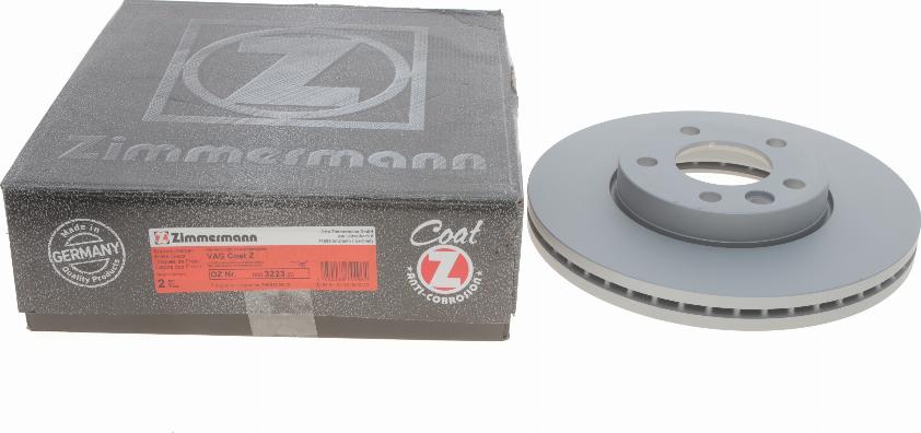 Zimmermann 600.3223.20 - Тормозной диск autosila-amz.com
