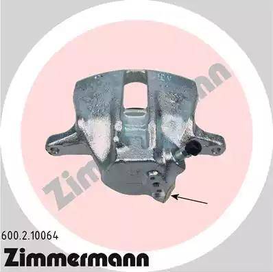 Zimmermann 600.2.10064 - Тормозной суппорт autosila-amz.com