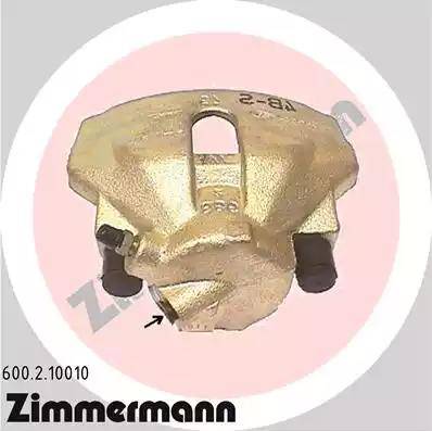 Zimmermann 600.2.10010 - Тормозной суппорт autosila-amz.com