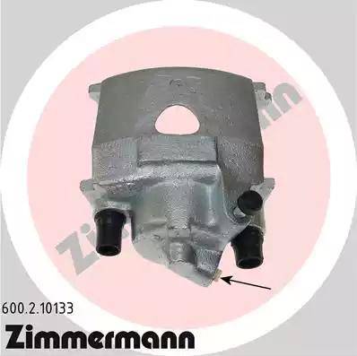 Zimmermann 600.2.10133 - Тормозной суппорт autosila-amz.com