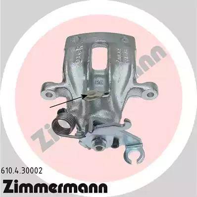 Zimmermann 610.4.30002 - Тормозной суппорт autosila-amz.com