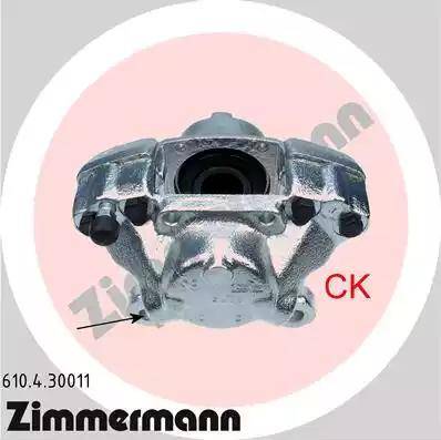 Zimmermann 610.4.30011 - Тормозной суппорт autosila-amz.com