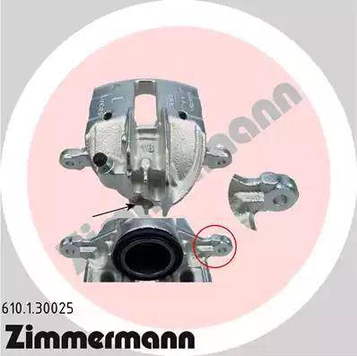 Zimmermann 610.1.30025 - Тормозной суппорт autosila-amz.com