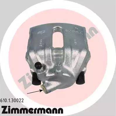 Zimmermann 610.1.30022 - Тормозной суппорт autosila-amz.com