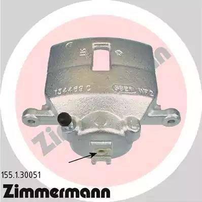 Zimmermann 155.1.30051 - Тормозной суппорт autosila-amz.com