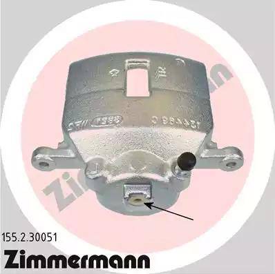 Zimmermann 155.2.30051 - Тормозной суппорт autosila-amz.com