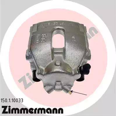 Zimmermann 150.1.10033 - Тормозной суппорт autosila-amz.com