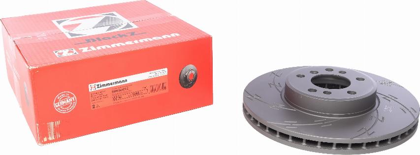 Zimmermann 150.1298.53 - Тормозной диск autosila-amz.com