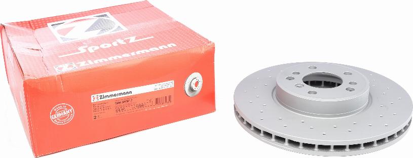 Zimmermann 150.1298.52 - Тормозной диск autosila-amz.com