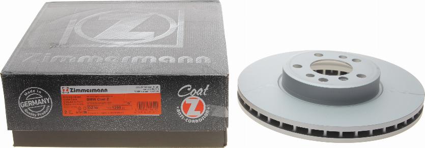 Zimmermann 150.1298.20 - Тормозной диск autosila-amz.com