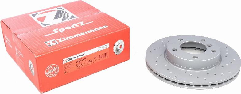 Zimmermann 150.1269.52 - Тормозной диск autosila-amz.com