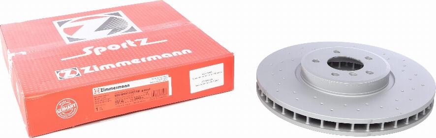 Zimmermann 150.3449.52 - Тормозной диск autosila-amz.com