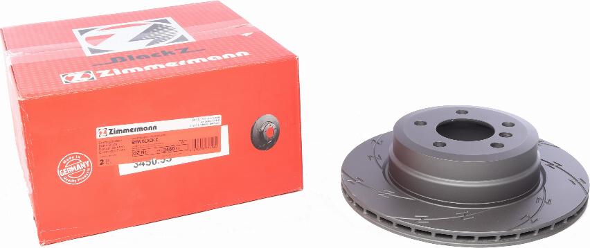 Zimmermann 150.3450.53 - Тормозной диск autosila-amz.com