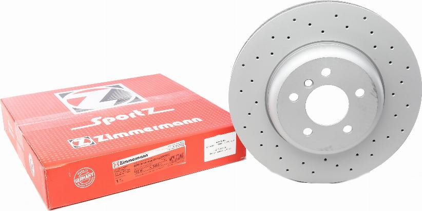 Zimmermann 150.3483.52 - Тормозной диск autosila-amz.com
