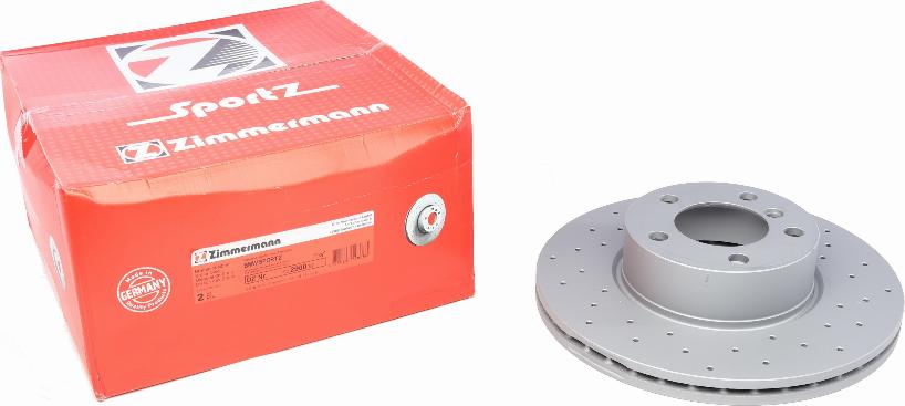 Zimmermann 150.2900.52 - Тормозной диск autosila-amz.com