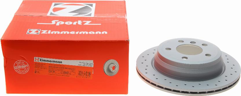 Zimmermann 150.2902.52 - Тормозной диск autosila-amz.com