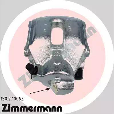 Zimmermann 150.2.10063 - Тормозной суппорт autosila-amz.com