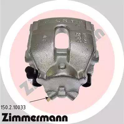 Zimmermann 150.2.10033 - Тормозной суппорт autosila-amz.com