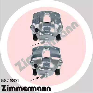 Zimmermann 150.2.10021 - Тормозной суппорт autosila-amz.com