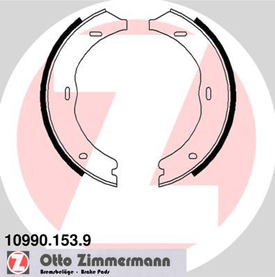 Zimmermann 10990.153.9 - Комплект тормозов, ручник, парковка autosila-amz.com