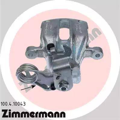 Zimmermann 100.4.10043 - Тормозной суппорт autosila-amz.com